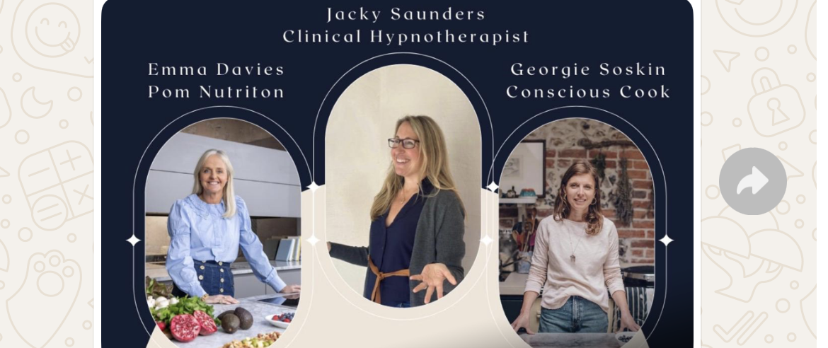 Jacky Saunders with collaborators Emma Davies and Georgie Soskin